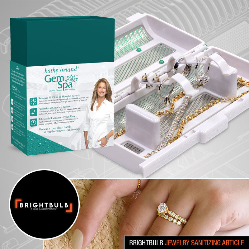Keep Your Jewelry Clean And Bacteria Free With The Kathy Ireland GemSpa